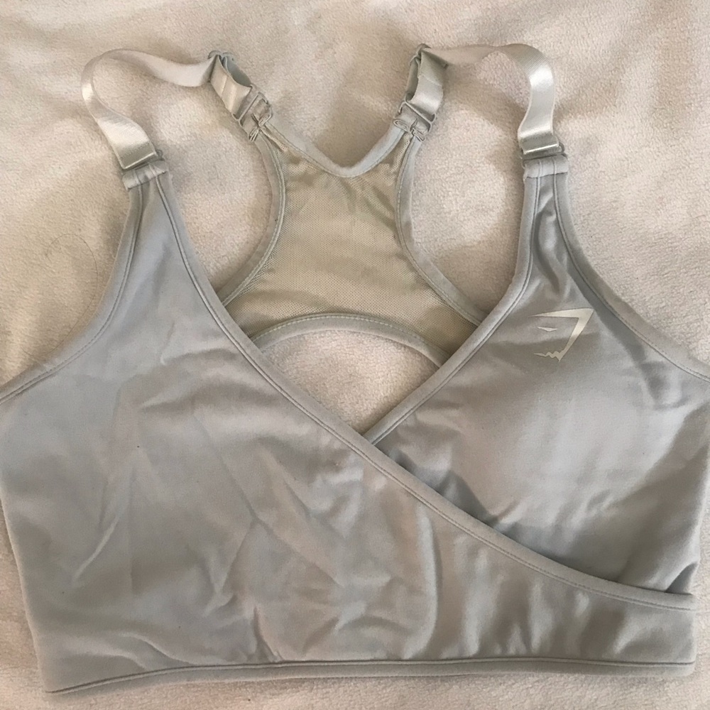 Small Gymshark Seafoam Sports Bra